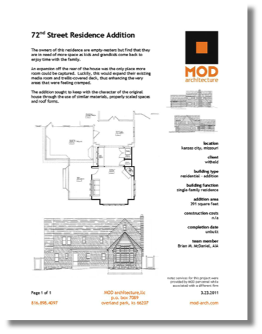 *72nd Street Residence *72nd Street Residence